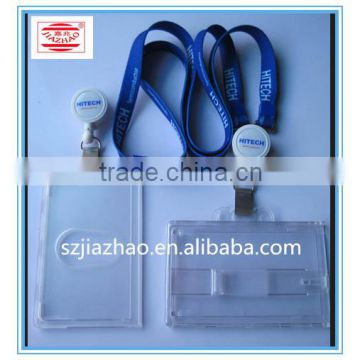 Shenzhen JIAZHAO welding factory processing high quality PVC ID Card Holder / Business Card Holder
