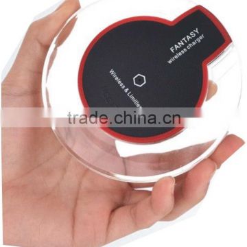 hot sales qi standard wireless charger for samsung iphone