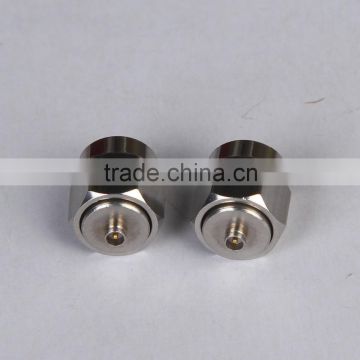 Type SMA male Jack to IPEX Male Jack Straight RF Connector Adapter Brass