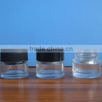 Alibaba China 15ml jar cosmetic/frosted glass cosmetic jar,cosmetic jar