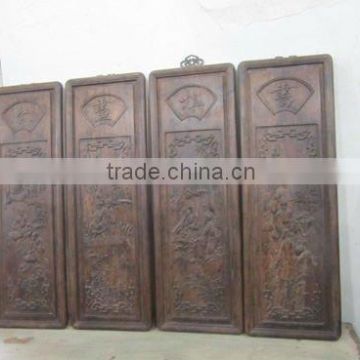 Chinese antique wood screen