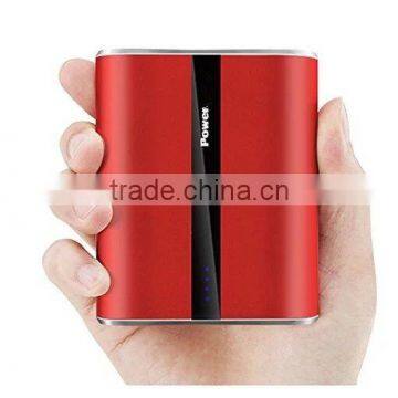 Hot-selling 10000mah dual usb portable power bank for mobile phone