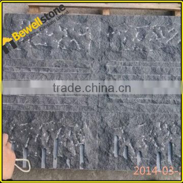 Chinese cheap black g684 flamed tile granite pavers for patio & garden path
