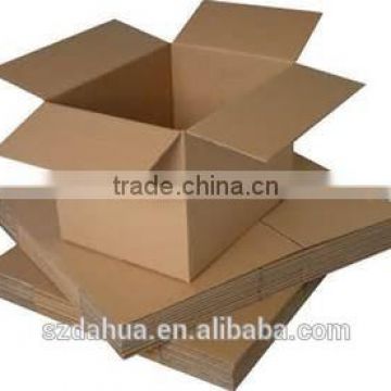 Customized corrugated cardboard tuck top mailing boxes