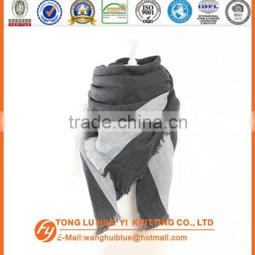 fashion woven 100% acrylic thick scarf