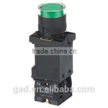 GB2-EW3345 CNGAD GB2 series 1NO+1NC green transformer switch with Neon lamp switch