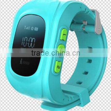 Anti-lost intelligent wearable devices kids smart watch gps tracker with SIM card slot