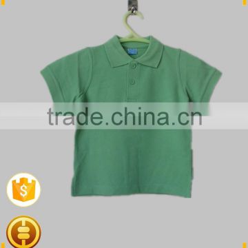 2016 new design promotion the boy short-sleeved green shirt
