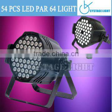 2016 Hot Sell 54 X 3 Watt RGBW 4 IN 1 LED Par Light Par Can