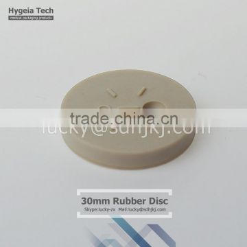 30mm rubber disc for euro cap