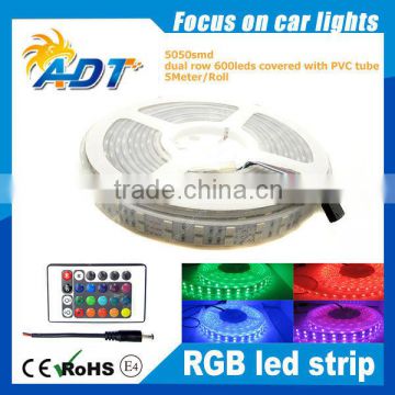 LED SMD RGB 5050 Waterproof Strip light 600 LED 5M + 24 Key IR Remote