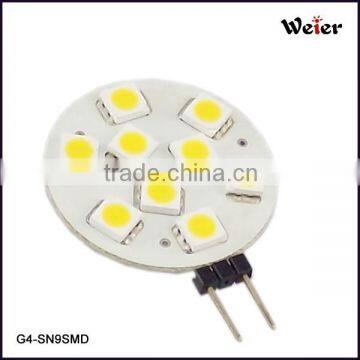 1.8W G4 Led light 10-24V warm white cool white