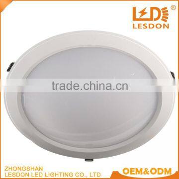 high quality ultra thin dimmable 36w 10 inch led downlight for commercial lighting