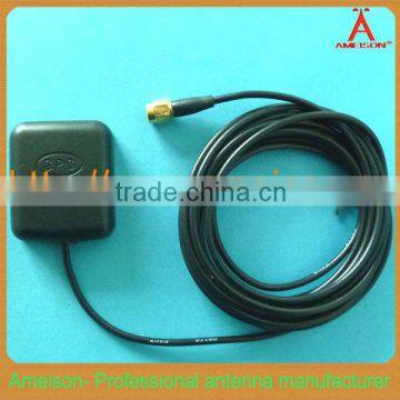 Antenna Manufacturer SMA Female Connector Magnetic Mount RG174 3M cable 5dBi glonass internal gps antenna for android tablet