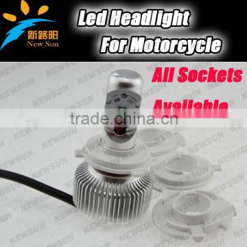 Hot Sale 20w Hi/Lo LED Motorcycle Headlight Bulb/LED Bicycle Bike Headlamp For Universal Motorcycles