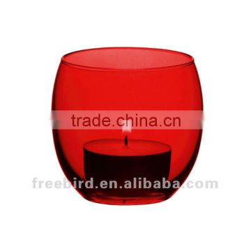 Red Color Tealight Candle Holder for Bar