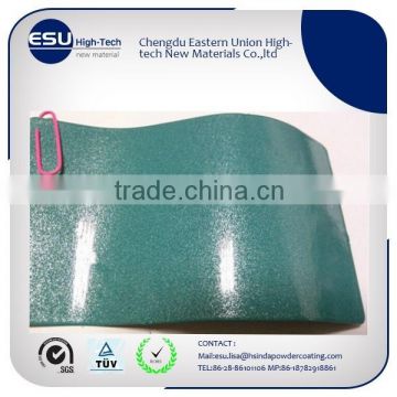 Sale polyester electrostatic powder coating metallic blue car paint