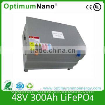 Teriffic performance 48v 300ah lifepo4 battery for solar energy storage