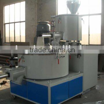 Hot and cold plastic mixer