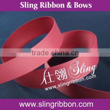 Solid Color Polyester Grosgrain Ribbon Wholesale
