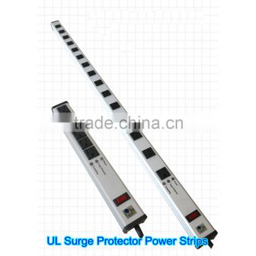 US type surge protective electric sockets UL cUL approved PDU