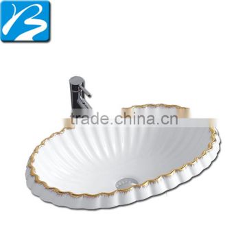 China manufacture colors model ceramic ceramic cabinet basin