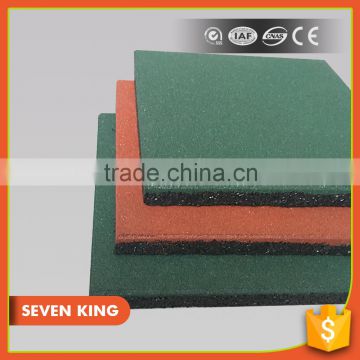QINGDAO 7KING hot sale cheap thin rubber floor paver mat for playground