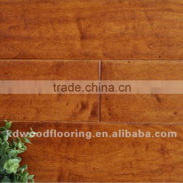Maple UV coating stained engineered wood flooring