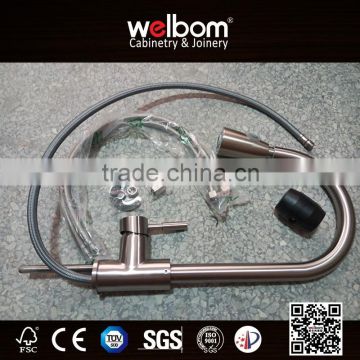 Best Quality Brass Chrome Spray China Gooseneck Sink Faucet