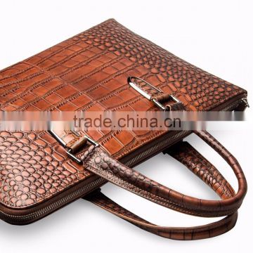 QIALINO desingner bags handbags luxury briefcase for macbook 12/13/15 inch