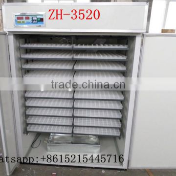3520 egg incubator/3500 chicken incubator/chicken farm egg hatching machine ZH-3520