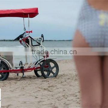 china luxury family surrrey bike four wheel adult two person