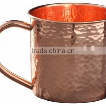 Pure Copper Moscow Mule Copper Mugs Hammered