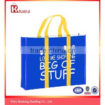 China Factory made Custom Full Size Shopping Non- Woven Bag With Zipper