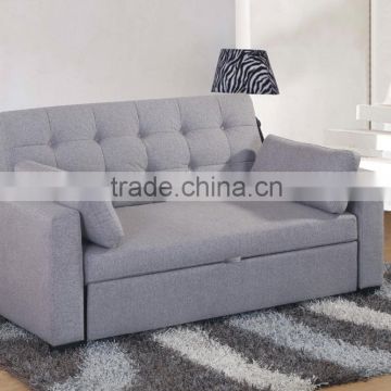 Modern fabric sofa with two pillow,Simple living room furniture