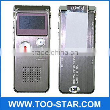 Digital Voice Recorder Dictaphone Multi-function MP3 Player Speaker