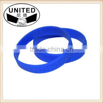 2015 OEM Wristband Promotion Gift Convexity Custom Silicone Bracelet