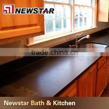 Cut to size stone countertop Chinese hot sales black slate countertop