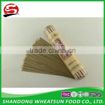 500g HACCP dry wholesale buckwheat soba noodles