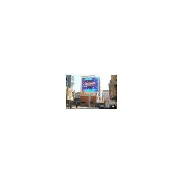 High Resolution static 2R1G1B full color outdoor advertising led display Video P16