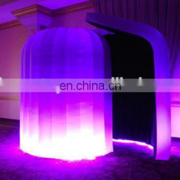 Best inflatable LED tent photo booth enclosure inflatable photo booth