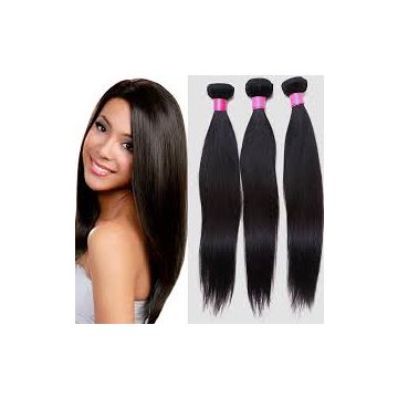 Straight Wave 10-32inch Deep Wave Synthetic Hair Extensions Peruvian No Shedding Fade