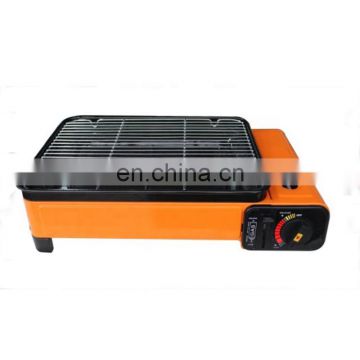 ODM/OEM cool rolled steel and mini BBQ portable camping gas bbq with professional gas grill