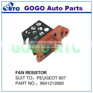 HEATER BLOWER MOTOR RESISTER for Citroen C5 cooling fan resistor OEM 9641212680