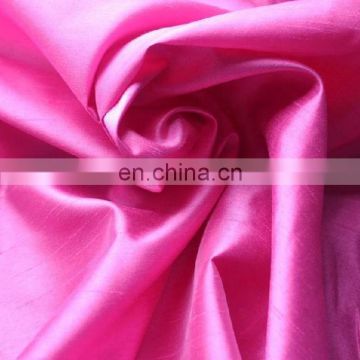 chinese supplier 100% polyester faux dupioni silk fabric for dress