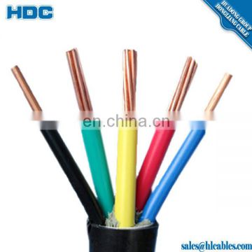 U500VGV A05VV-U PVC insulated copper wire cable 2*16mm2