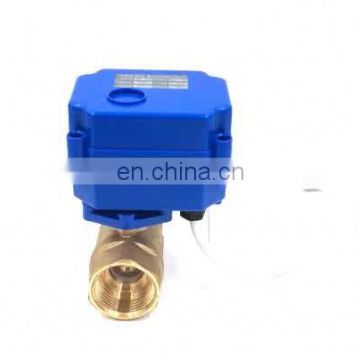 Reduced bore brass ss304 ADC9-24V CWX15N motorized ball valve female-female BSP DN25 DN32 CR01 CR02 CR05 DC5V electric valve