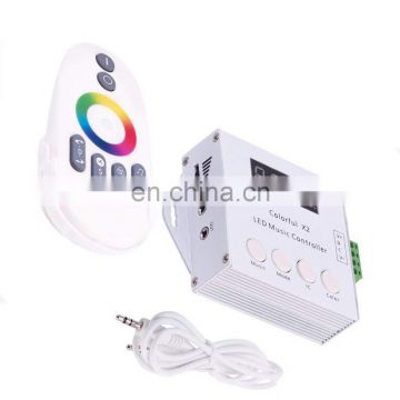 WS2811 WS2812B LED Strip Music Controller X2 with RF Touch Remote