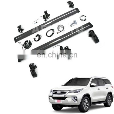 Aluminum Alloy Plate Suv Sport Electric 4x4 Side Step Bar For Fortuner 2016+