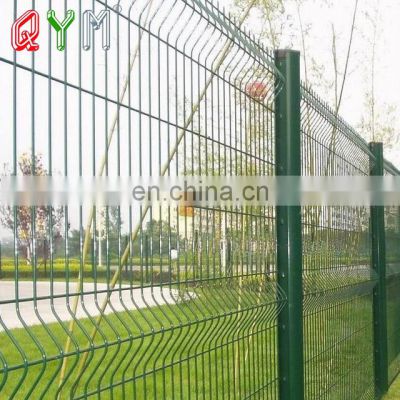 PVC Coated 3D Curved Welded Wire Mesh Fence Factory